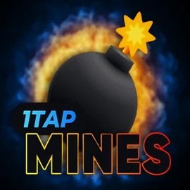 1Tap Mines game by Turbo Games – logo hosted on Roostino Casino