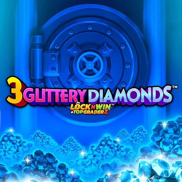 Enjoy 3 Glittery Diamonds by PearFiction Studios – logo hosted on roostino-casino.eu