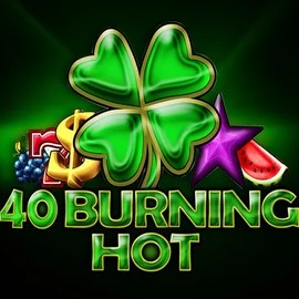 40 Burning Hot game by Amusnet Interactive – logo hosted on Roostino Casino