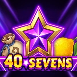 40 Sevens slot icon by Apparat Gaming, available at Roostino Casino