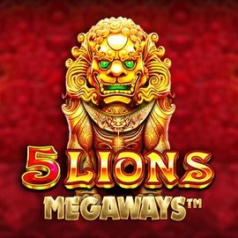 5 Lions Megaways slot icon by Pragmatic Play, available at Roostino Casino