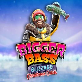 Bigger Bass Blizzard Christmas Catch by Pragmatic Play, showcased at roostino-casino.eu – game logo