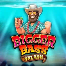 Bigger Bass Splash logo – Slots by Pragmatic Play at Roostino Casino