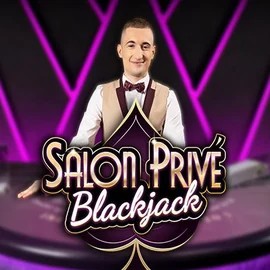 Blackjack Salon Privé game by Ezugi – logo hosted on Roostino Casino