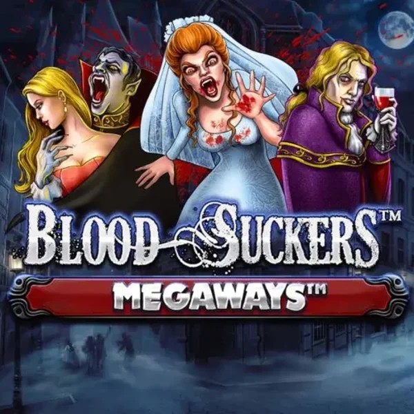 Blood Suckers Megaways logo by Red Tiger Gaming at Roostino Casino