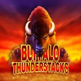 Buffalo Thunderstacks logo by Amatic Industries Roostino Casino