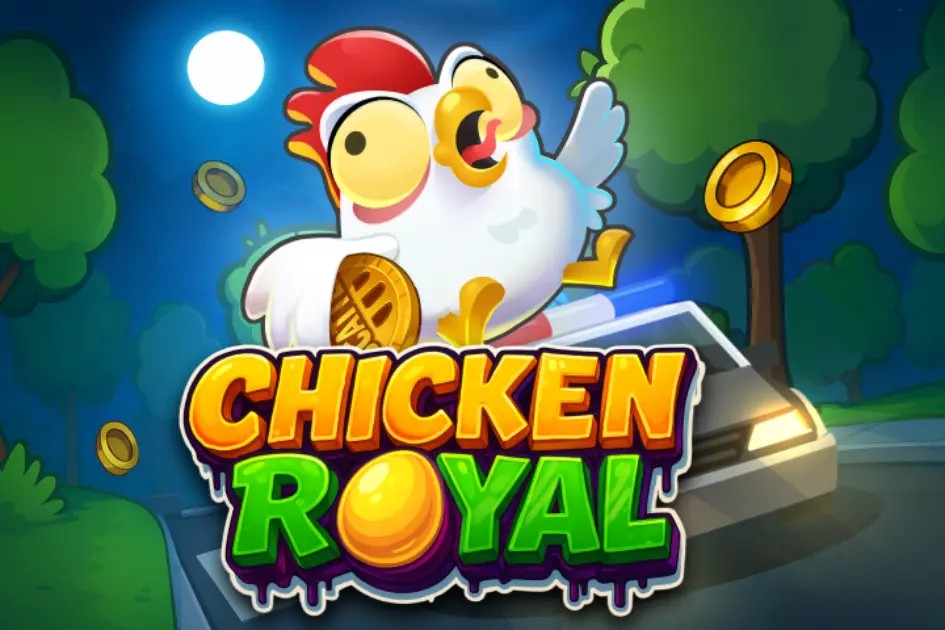 Try Chicken Royal slot by InOut on roostino-casino.eu – logo image