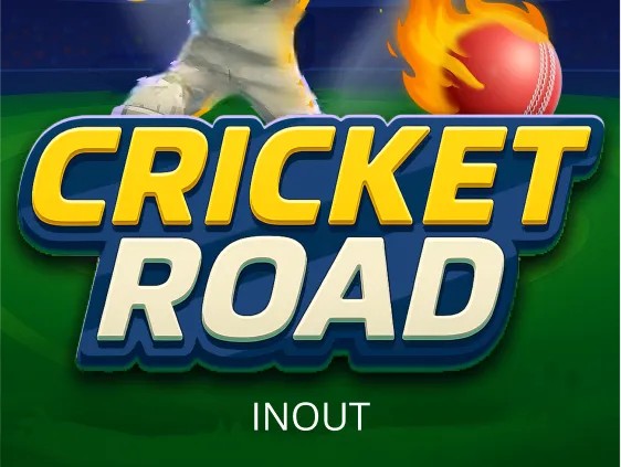 Cricket Road slot logo by InOut at Roostino Casino