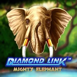 Diamond Link Mighty Elephant logo – Slots by Novomatic at Roostino Casino