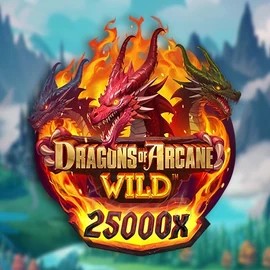 Dragons of Arcane Wild game by Foxium – logo hosted on Roostino Casino