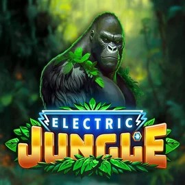 Electric Jungle online game logo by Atomic Slot Lab on roostino-casino.eu