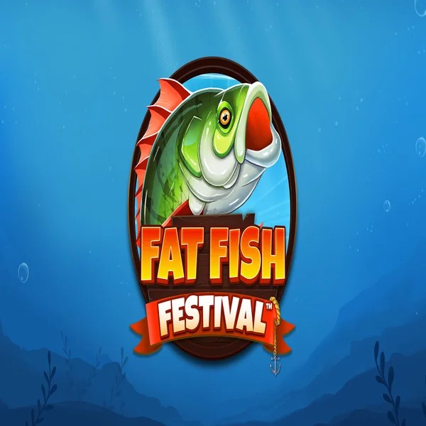 Fat Fish Festival online game logo by Wishbone Games on roostino-casino.eu