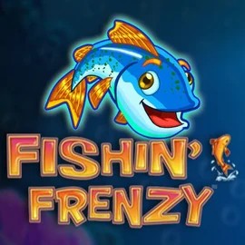 Fishin Frenzy casino game by Blueprint Gaming – featured logo at Roostino Casino