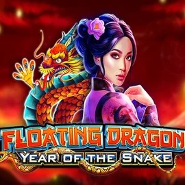 Floating Dragon Year of the Snake by Pragmatic Play, showcased at roostino-casino.eu – game logo