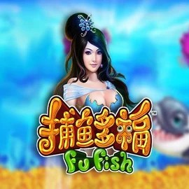 Fu Fish logo by Skywind Group at Roostino Casino