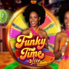 Funky Time slot visual from Evolution available on roostino-casino.eu