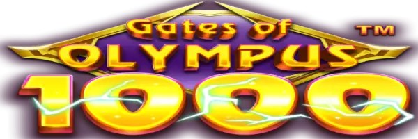 Gates of Olympus 1000 logo by Pragmatic Play at Roostino Casino