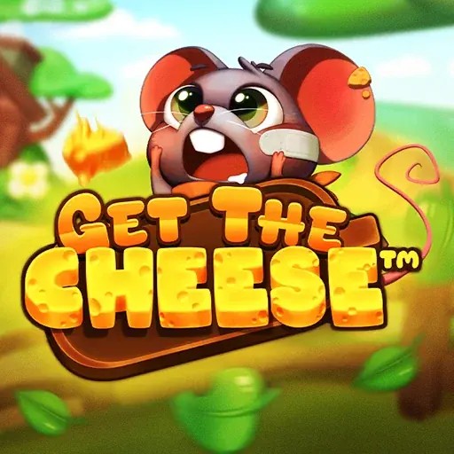 Slots logo of Get The Cheese from Hacksaw Gaming at Roostino Casino