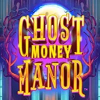 Slots logo of Ghost Money Manor from Gold Coin Studio at Roostino Casino