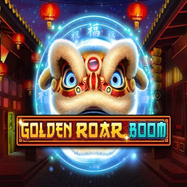 Official Slots logo: Golden Roar BOOM by Greentube at Roostino Casino