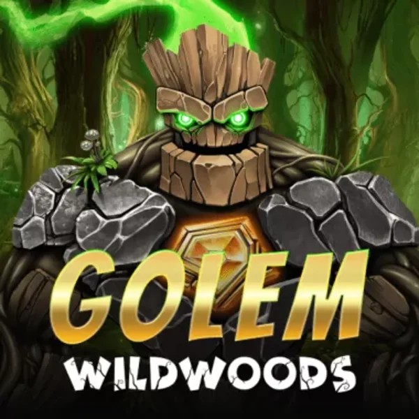 Golem Wildwoods slot logo by BF Games at Roostino Casino