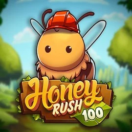 Honey Rush 100 game by Play'n GO – logo hosted on Roostino Casino