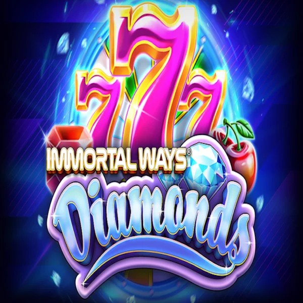 Immortal Ways Diamonds logo by RubyPlay Roostino Casino