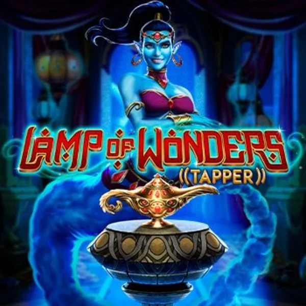 Lamp Of Wonders Tapper slot logo by Greentube at Roostino Casino