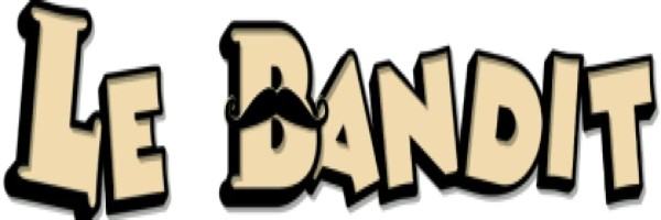 Le Bandit logo by Hacksaw Gaming at Roostino Casino