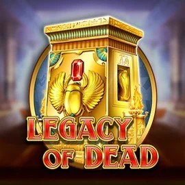 Legacy of Dead game by Play'n GO – logo hosted on Roostino Casino