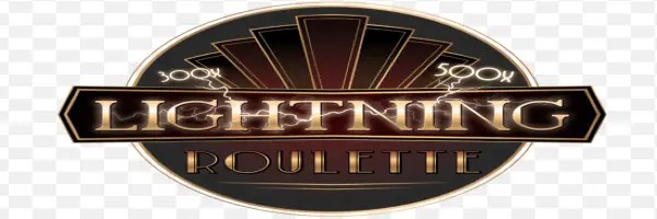 Lightning Roulette logo by Evolution at Roostino Casino
