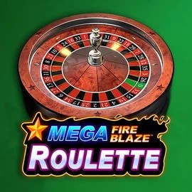 Official Table Games logo: Mega Fire Blaze Roulette by Playtech at Roostino Casino