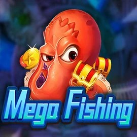 Mega Fishing online game logo by TaDa Gaming on roostino-casino.eu