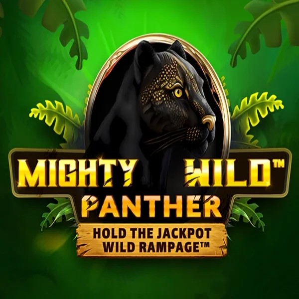 Slots logo of Mighty Wild Panther from Wazdan at Roostino Casino