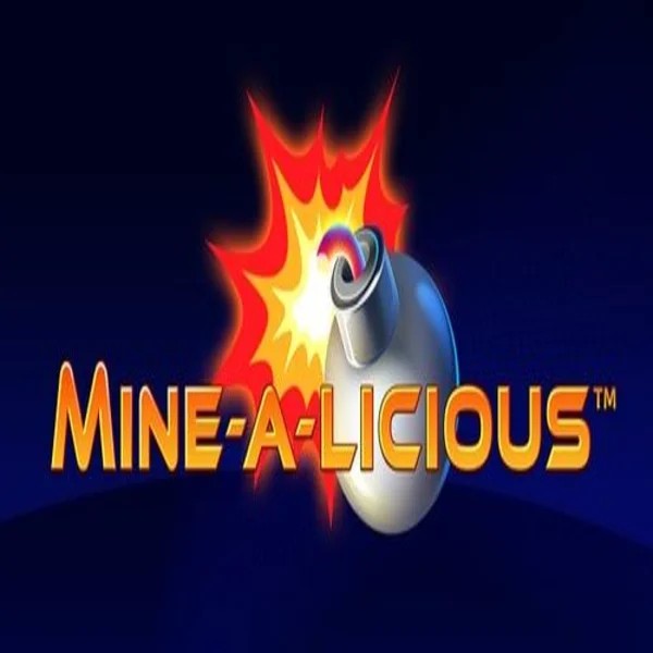Mine a Licious slot logo by Playtech at Roostino Casino