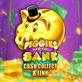 Piggies And The Bank Cash Collect & Link logo – Slots by Origins at Roostino Casino