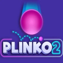 Plinko 2 slot logo by BGAMING at Roostino Casino