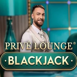 Try Privé Lounge Blackjack slot by Pragmatic Play on roostino-casino.eu – logo image