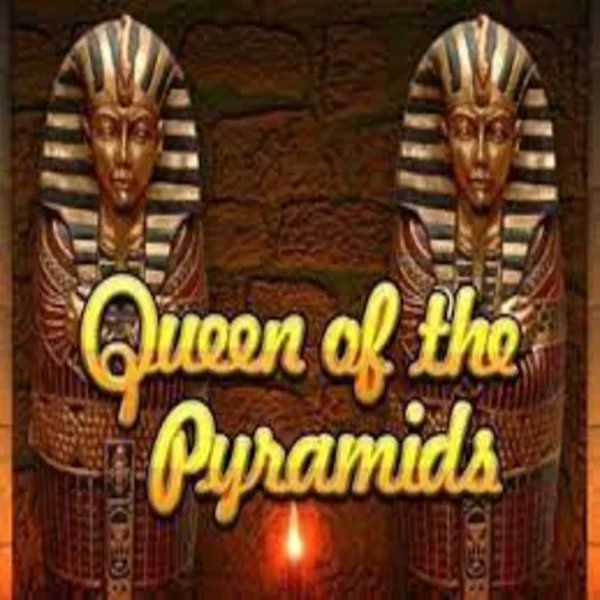 Queen of the Pyramids casino game by Playtech – featured logo at Roostino Casino