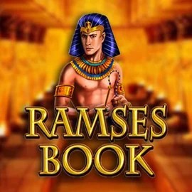 Ramses Book logo by Gamomat at Roostino Casino
