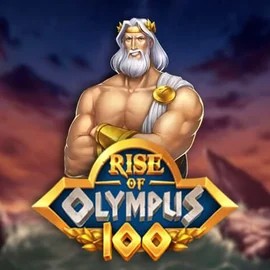 Rise of Olympus 100 game by Play'n GO – logo hosted on Roostino Casino