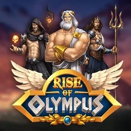Rise of Olympus casino game by Play'n GO – featured logo at Roostino Casino