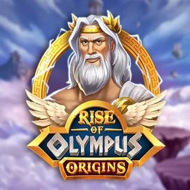 Rise of Olympus Origins slot logo by Play'n GO at Roostino Casino