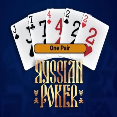 Table Games logo of Russian Poker from OneTouch Games at Roostino Casino