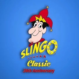 Slingo Classic 20th Anniversary slot visual from Slingo available on roostino-casino.eu