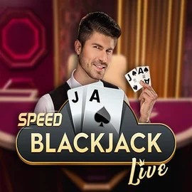 Speed Blackjack logo – Live Casino by Pragmatic Play at Roostino Casino