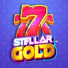 Stellar Gold online game logo by Snowborn Games on roostino-casino.eu