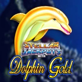 Enjoy Dolphin Gold with Stellar Jackpots by Lightning Box Game – logo hosted on roostino-casino.eu