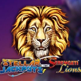 Stellar Jackpots with Serengeti Lions by Lightning Box Game, showcased at roostino-casino.eu – game logo