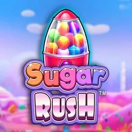 Sugar Rush game by Pragmatic Play – logo hosted on Roostino Casino